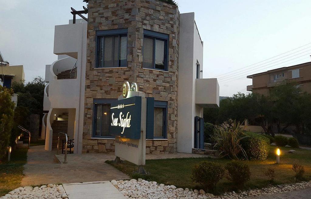 Sea Sight Boutique Hotel Pórto Ráfti Exterior foto